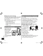 Preview for 10 page of Panasonic EH-NE11 Operating Instructions Manual