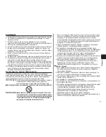 Preview for 5 page of Panasonic EH-NE31 Operating Instructions Manual