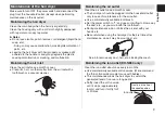 Предварительный просмотр 9 страницы Panasonic EH-NE64 Operating Instructions Manual