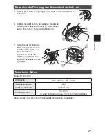 Preview for 27 page of Panasonic EH-SA31 Operating Instructions Manual