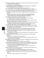 Preview for 32 page of Panasonic EH-SA31 Operating Instructions Manual