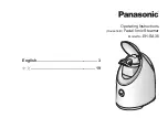 Preview for 1 page of Panasonic EH-SA35 Operating Instructions Manual