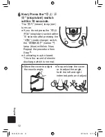 Предварительный просмотр 32 страницы Panasonic EH-SA60 Operating Instructions Manual