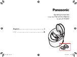 Panasonic EH-SA97 Operating Instructions Manual preview