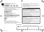 Preview for 10 page of Panasonic EH-SA97 Operating Instructions Manual