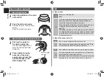 Preview for 18 page of Panasonic EH-SA97 Operating Instructions Manual