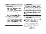 Предварительный просмотр 7 страницы Panasonic EH-SC65 Operating Instructions Manual