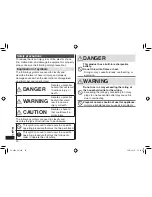 Preview for 20 page of Panasonic EH-SW50 Operating Instructions Manual