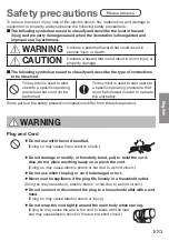 Предварительный просмотр 3 страницы Panasonic EH-TNA9J Operating Instructions Manual