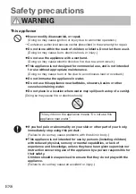 Предварительный просмотр 6 страницы Panasonic EH-TNA9J Operating Instructions Manual