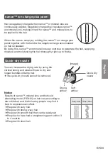 Предварительный просмотр 11 страницы Panasonic EH-TNA9J Operating Instructions Manual