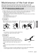 Предварительный просмотр 17 страницы Panasonic EH-TNA9J Operating Instructions Manual