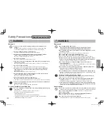 Preview for 4 page of Panasonic EH-TSA3F Operating Instructions Manual