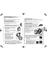 Preview for 9 page of Panasonic EH-TSA3F Operating Instructions Manual