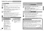 Preview for 4 page of Panasonic EH-TSW5E Operating Instructions Manual