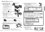 Preview for 8 page of Panasonic EH-TSW5E Operating Instructions Manual