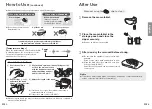 Preview for 9 page of Panasonic EH-TSW5E Operating Instructions Manual
