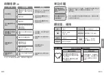 Предварительный просмотр 21 страницы Panasonic EH-TSW5E Operating Instructions Manual