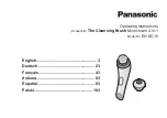 Panasonic EH-XC10 Operating Instructions Manual preview