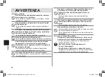 Предварительный просмотр 48 страницы Panasonic EH-XS01 Operating Instructions Manual