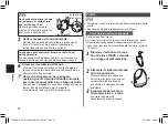 Предварительный просмотр 54 страницы Panasonic EH-XS01 Operating Instructions Manual