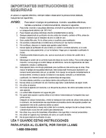 Preview for 3 page of Panasonic EH3012 - AIR PURIFIER-PHCC Operating Instructions Manual