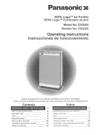 Preview for 1 page of Panasonic EH3020 - AIR PURIFIER-PHCC Operating Instructions Manual