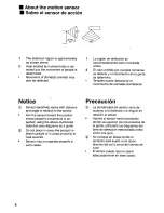 Preview for 8 page of Panasonic EH3020 - AIR PURIFIER-PHCC Operating Instructions Manual
