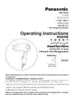 Panasonic EH5287 Operating Instructions Manual preview