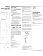 Panasonic EH5502W Operating Manual preview