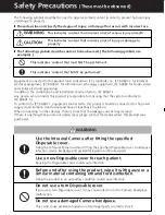 Preview for 4 page of Panasonic EJCA01UP User Manual