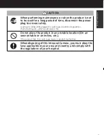 Preview for 7 page of Panasonic EJCA01UP User Manual