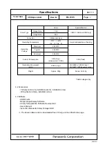 Предварительный просмотр 2 страницы Panasonic EKL3105 Manual