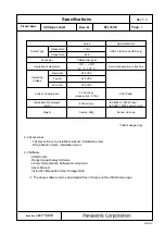 Preview for 2 page of Panasonic EKL3106 Manual