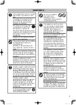 Preview for 3 page of Panasonic Elite Big PAC-i S-200PE3E5B Operating Instructions Manual