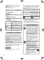 Preview for 10 page of Panasonic Elite Big PAC-i S-200PE3E5B Operating Instructions Manual