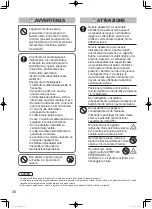 Preview for 36 page of Panasonic Elite Big PAC-i S-200PE3E5B Operating Instructions Manual