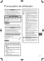 Preview for 53 page of Panasonic Elite Big PAC-i S-200PE3E5B Operating Instructions Manual