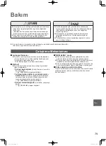 Preview for 79 page of Panasonic Elite Big PAC-i S-200PE3E5B Operating Instructions Manual