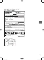 Preview for 19 page of Panasonic Elite Big PAC-i U-200PZH2E8 Operating Instructions Manual