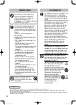 Preview for 22 page of Panasonic Elite Big PAC-i U-200PZH2E8 Operating Instructions Manual