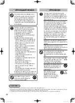 Preview for 46 page of Panasonic Elite Big PAC-i U-200PZH2E8 Operating Instructions Manual