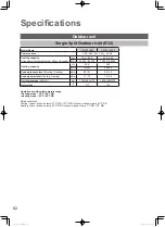 Preview for 62 page of Panasonic Elite Big PAC-i U-200PZH2E8 Operating Instructions Manual