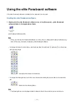 Preview for 11 page of Panasonic ElitePANABOARD UB-T880 Manual