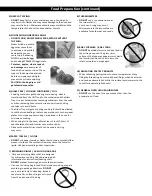 Предварительный просмотр 7 страницы Panasonic EM234A2CU-PAN Owner'S Manual