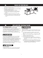 Preview for 5 page of Panasonic EM234A2CU-PVH Owner'S Manual