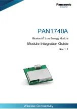 Preview for 1 page of Panasonic ENW89852A1KF Integration Manual