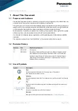 Preview for 6 page of Panasonic ENW89852A1KF Integration Manual