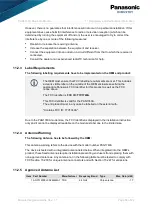 Preview for 36 page of Panasonic ENW89852A1KF Integration Manual