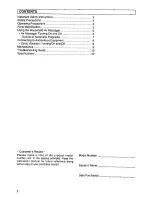 Предварительный просмотр 2 страницы Panasonic EP-1082 Operating Instructions Manual